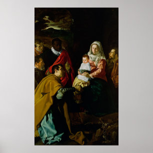 Poster Adoration des rois, 1619