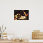 Poster Adoration du bébé, c.1620 (Cuisine)