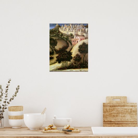 Poster Adoration du Retable Magi (Cuisine)