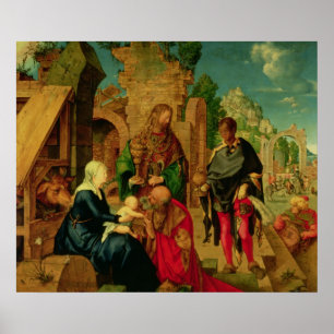 Poster Adoration of the Magi, 1504
