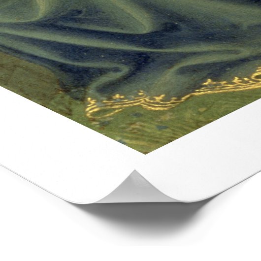 Poster Adoration of the Magi, détail from a predella pane (Coin)