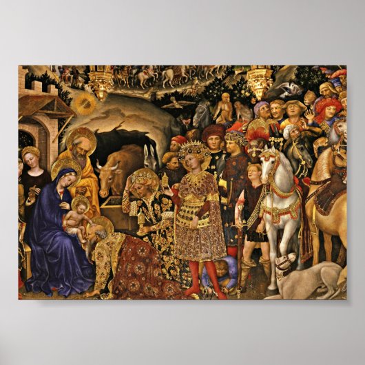 Poster Adorazione dei Magi (Devant)
