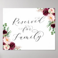 Adore | Floral Réservé pour le Mariage de famille
