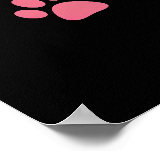 Poster Adorer mon chien de façon paw-sitive (Coin)