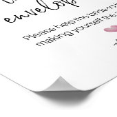 POSTER ADRESSEZ L'ENVELOPPE POUR L'AFFICHE DE DOUCHE (Coin)