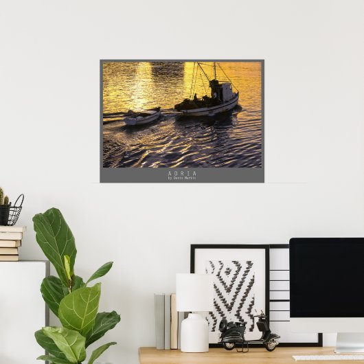 Poster Adria (Bureau à domicile)