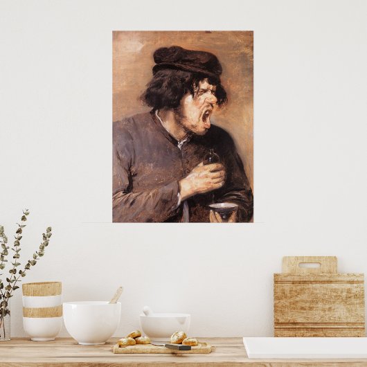 Poster Adriaen Brouwer Le Bitter (Cuisine)