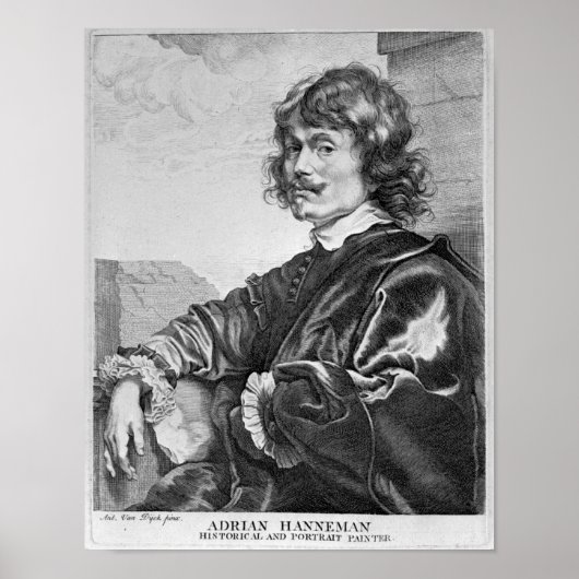Poster Adriaen Hanneman (Devant)