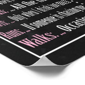 Poster Adulte 25e Anniversaire gâteau briseur panneau de  (Coin)