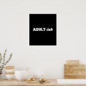Poster Adulte adulte (Cuisine)