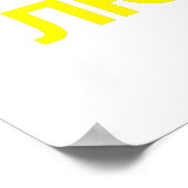 Poster ADVE drapeau ukrainien (Coin)