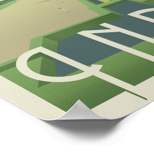 Poster Adventure Attend en Inde (Coin)