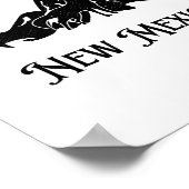 Poster Adventure Awaits Vacation Travel New Mexico  (Coin)