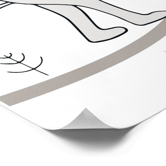 Poster Adventure Calling Cute Dog (Coin)