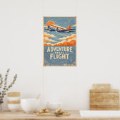 Poster Adventure Takes Flight (Cuisine)