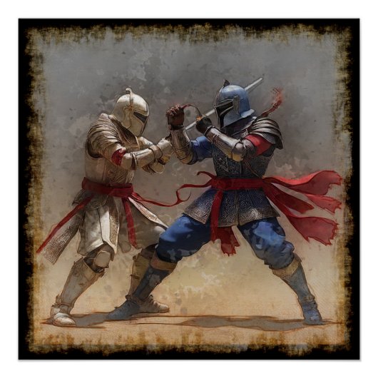 Poster Adversaires Sci Fi Sparring (Devant)