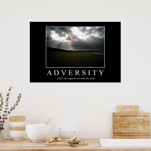 Poster adversité (Cuisine)