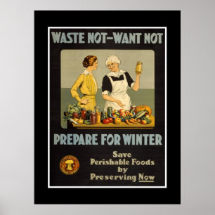 Poster  advertenties "Afval wil niet"