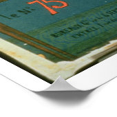 Poster adverteren abonnementen op "Paris Mode" M (Hoek)