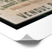 Poster adverteren "Brault Natural Mineral Water f (Hoek)