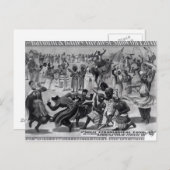 Poster adverteren: "De Barnum en Bailey Briefkaart (Voorkant / Achterkant)