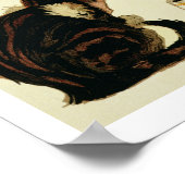 Poster Adverteren de Franse onderneming Chocolade (Hoek)