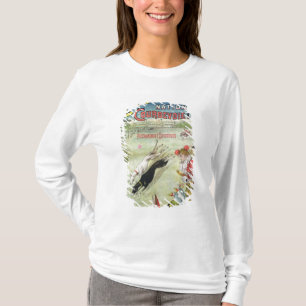 Poster adverteren de opening van de cursus t-shirt