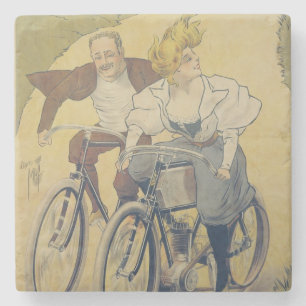 Poster adverteren Gladiatorfietsen Stenen Onderzetter