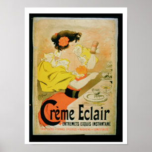 Poster adverteren 'Kreme Eclair Instant Dessert'