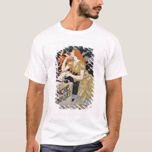 Poster adverteren 'L. Marquetinkt, het beste van A T-shirt