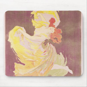 Poster adverteren Loie Fuller Muismat