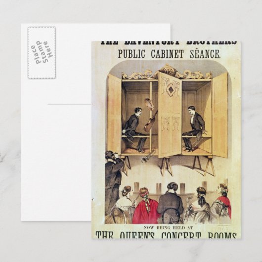 Poster adverteren psychisch gedrag briefkaart (Voorkant / Achterkant)