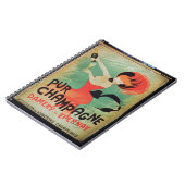 Poster adverteren "Pur Champagne" uit Damery, E Notitieboek (Linkerzijde)
