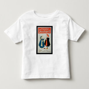 Poster adverteren "Suchard Chocolate" (kleur verli Kinder Shirts