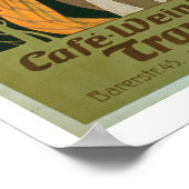 Poster adverteren "Transvaal" een koffie, wijn en (Hoek)