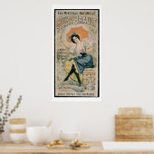 Poster advertising 'Brault Natural Mineral Water f (Cuisine)