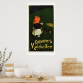 Poster advertising for Kathreiner's Malt Coffee (Cuisine)