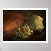 Aeneas et le Sibyl, c.1800 (huile sur toile)
