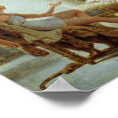 Poster Aeneas raconte Dido de la catastrophe à Troy (Coin)