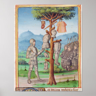 Poster Aeneid' de Virgil avec un commentaire de