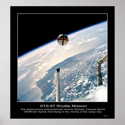 Poster AERCam Sprint vol libre dans la v... (Devant)