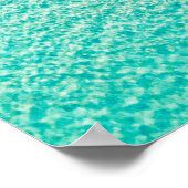 Poster Aerial Bondi Beach, Sydney, été. (Coin)