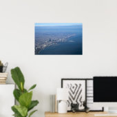 Poster Aerial Chicago (Bureau à domicile)