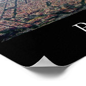 Poster Aerial de Barcelone (Coin)