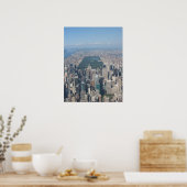 Poster aérien de Central Park (Cuisine)