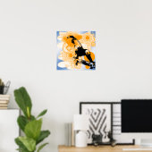 Poster aérien de skateboard (Bureau à domicile)