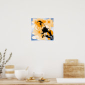 Poster aérien de skateboard (Cuisine)