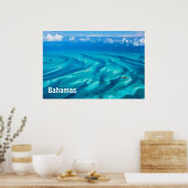 Poster aérien des Bahamas (Cuisine)