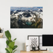 Poster Aérien Du Lac Warderman (Bureau à domicile)