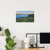 Poster Aérien sud de la ville (Bureau à domicile)
